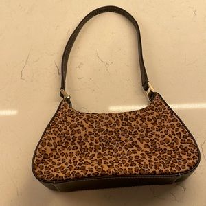 Liz Claiborne leopard print purse